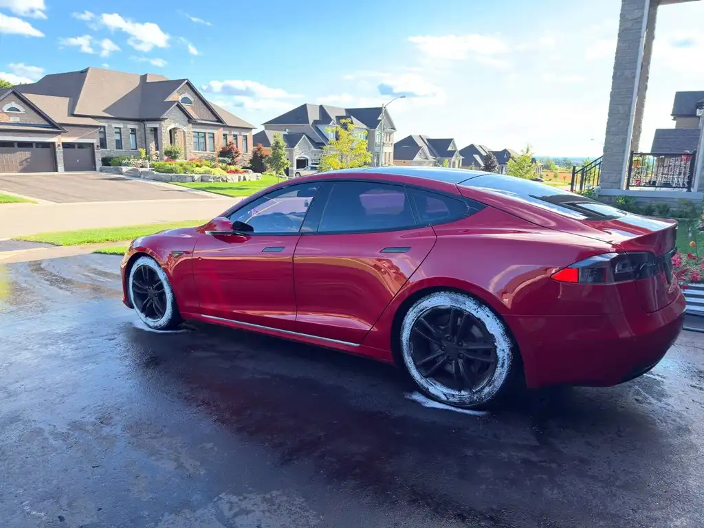 Expert auto detailing and ceramic coating for Tesla Model S by Ceramic Bros Vaughan